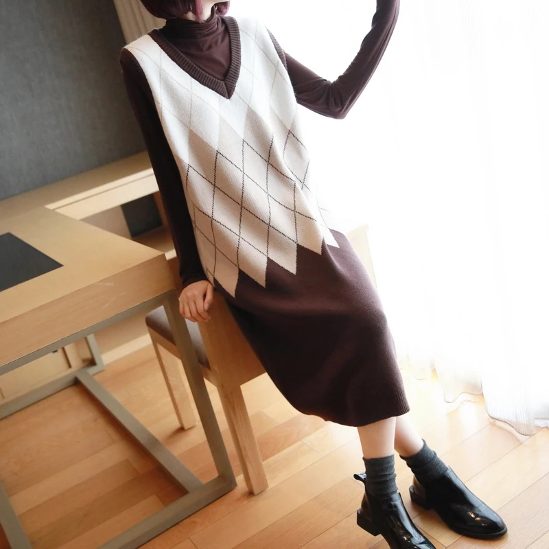 Phone Rear Quad Camera 20MP Selfie Smartphone ?FRSEUCAG Loose comfortable round neck sleeveless sweater women's knitted long cashmere jacket vest Spring and Autumn Wool vest