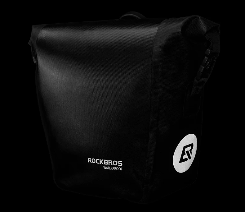 ROCKBROS 18L 27L водонепроницаемые сумки для велосипедов Портативный MTB дорожный велосипед дорожный задний стеллаж рюкзак на плечо аксессуары для велоспорта