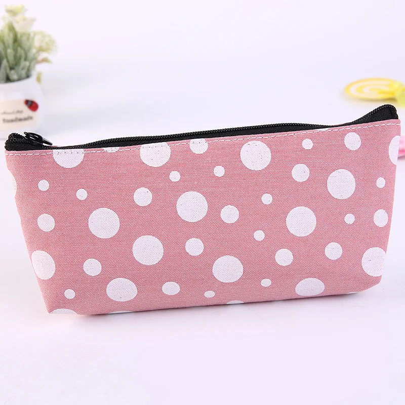 Холщовая Сумка для карандашей с геометрическим рисунком Простой Школьный