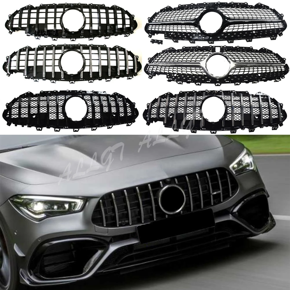 Передняя решетка для гонок передний бампер Mercedes-Benz CLS-Class W257 2018 2019 2020 GTR Diamond |