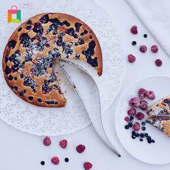 

1Pcs Stainless Steel Cake Pie Cutters Cookie Slicer Server Cutter Cake Fondant Dessert Tools Kitchen Gadget Cozy