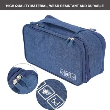 

Portable Practical Bra Storage Bag Underwear Storage Case Holder Organizer for Home Travel Use Toiletry Kits