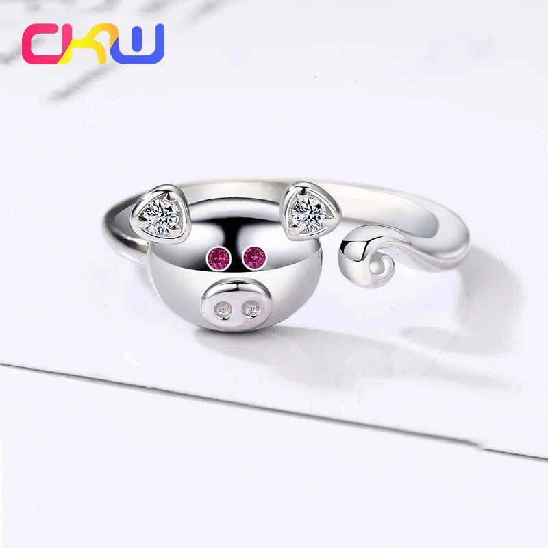 CKW Korean Twelve Zodiac Rings for Women Birthday Red Corundum | Украшения и аксессуары