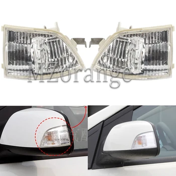 

MZORANGE A Pair Rearview Mirror Light Shell Front Turn Signals Cover for Ford Focus 2007-2011 For C-MAX 2003-2010 Without Bulb