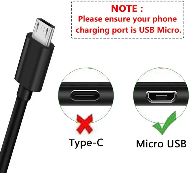 Micro USB Cable for Samsung devices