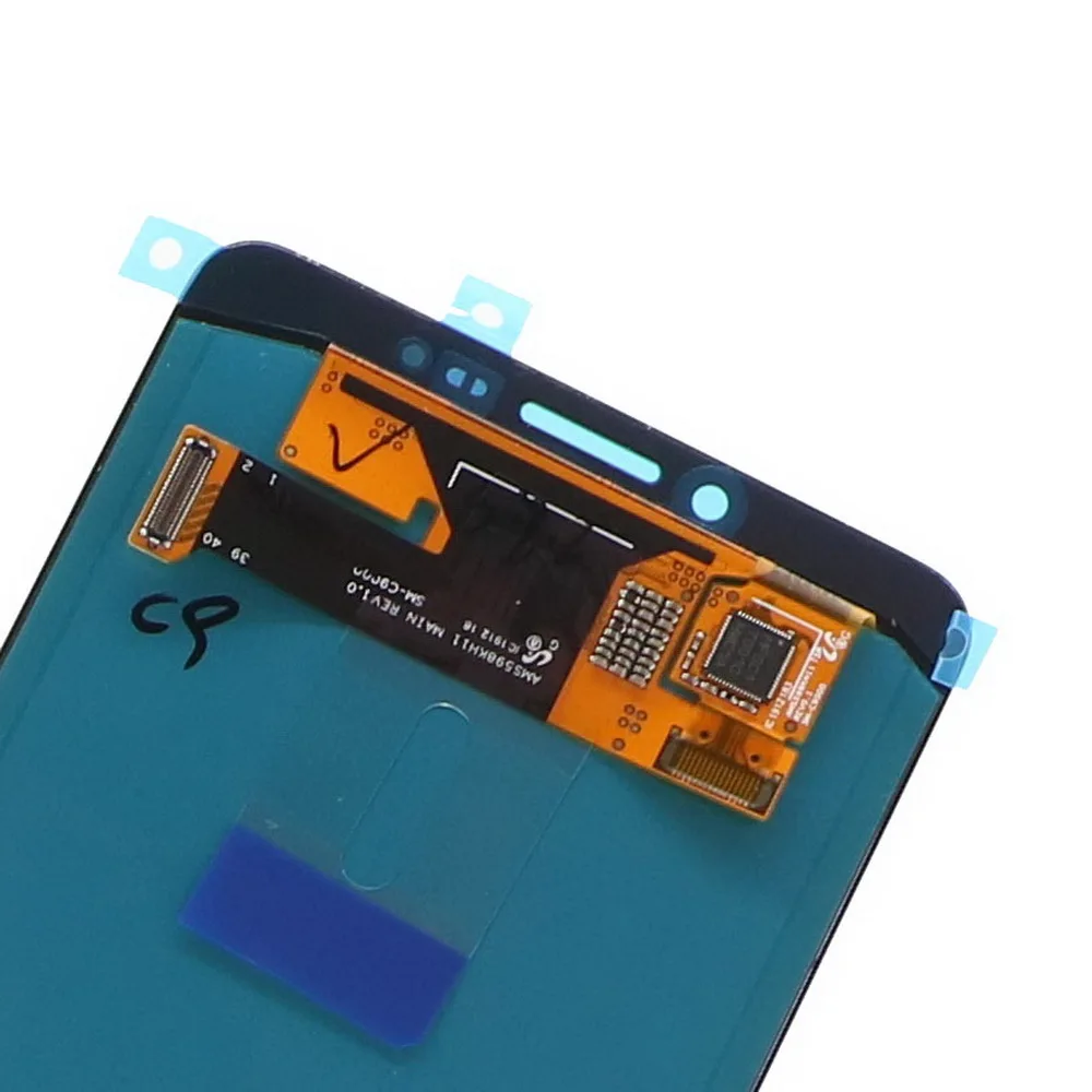 6," супер AMOLED lcd для SAMSUNG Galaxy C9 Pro lcd C9000 C9 lcd дисплей сенсорный экран дигитайзер Запасные части