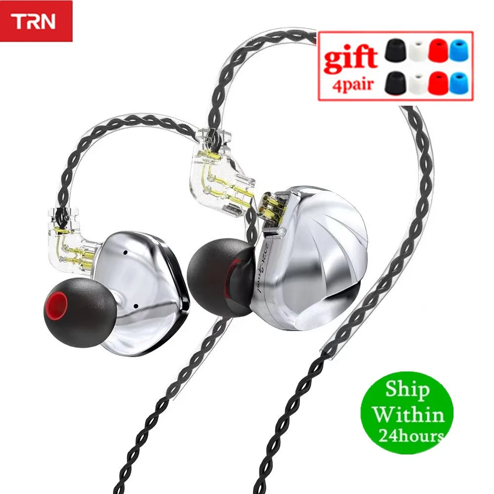 CVJ Mirror 2BA + 1DD HIFI metal hybrid In Ear Earphones  DJ Monito Running Sport Earphone Earplug Headset Detachable Cable