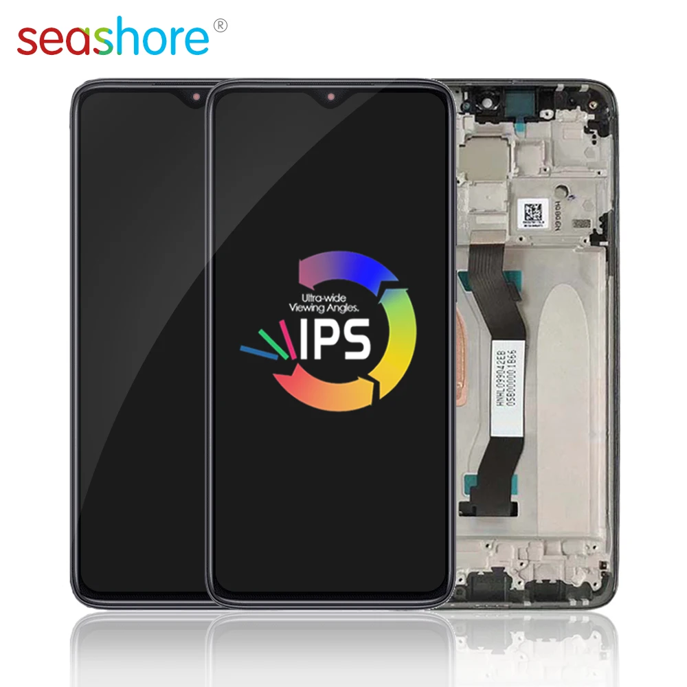 

ORIGINAL For XIAOMI Redmi Note 8 Pro LCD Touch Screen Digitizer Assembly For Xiaomi Redmi Note8 Pro Display + Frame Replacement
