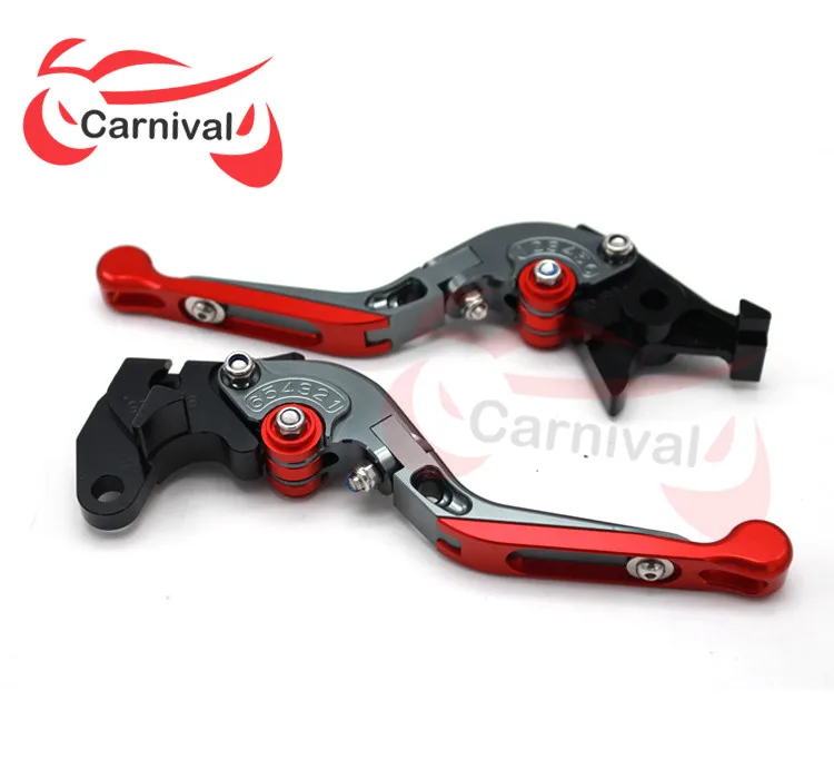Con логотип ЧПУ Freno de motocicleta palancas para FORHonda CB600F CB 600 F Hornet 2007 2013 2008 2009 2010 2011 2012| |
