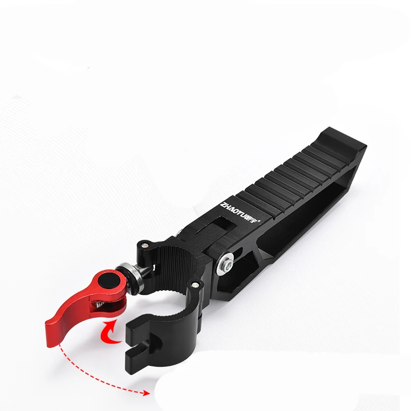 Fishing Accessory Collapsible Aluminum Alloy Pedal for Fishing Chair Stool