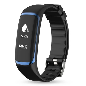 

P9 Smart Bracelet Blood Oxygen Monitor Heart Rate Blood Pressure Fitness Tracker Pedometer Smart Band