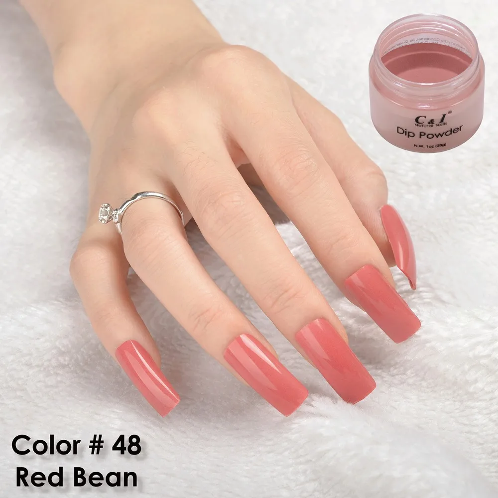 C&I Dip Powder Color # 48 Red Bean 3