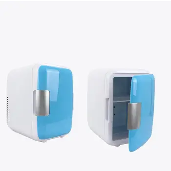 

4L Car Refrigerator Mini Refrigerator For Car Silence Hot And Cold Use Multiple Storage Compartments 1 Pcs