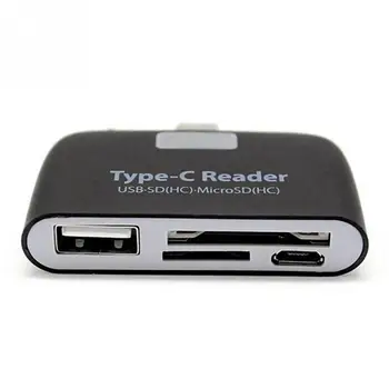 

Multifunction Memory Card Adapter USB 3.1 Type C USB-C TF SD OTG Card Reader For Mac-book Phone Tablet Cards Readers