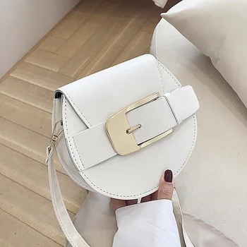 

Spring and summer net red small bag female 2020 new Korean version of the wild one-shoulder messenger ins fashion saddle bag