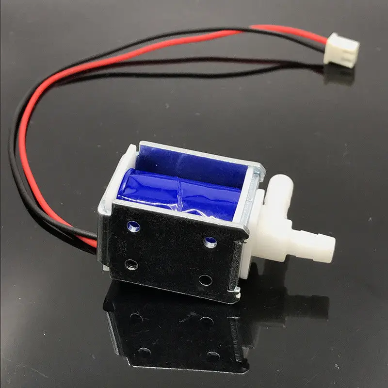 DC 12V ＜3W Micro Electric Solenoid Valve N/ C Normally Closed Water Air Valve