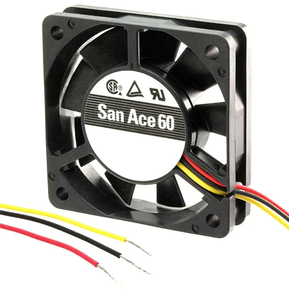 4 шт. 109P0624H7D01 Вентилятор охлаждения DC24V 0.06A 1 44 W 60*60*15 мм 3pin для SANYO | Автомобили и