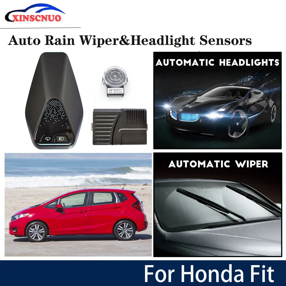 

Car smart wiper and headlight sensor For Honda Fit 2014 2015 2016 2017 2018 Automatic driving assistant System