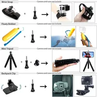 Accessories Kit for Gopro Hero 12 11 10 9 Black Carrying Bag Waterproof Housing Case Tripod Set for Go Pro Hero12 Hero11 10 9 5