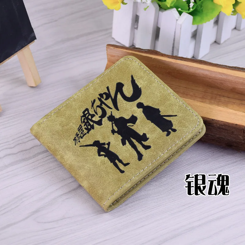 

Anime Two-fold Wallet Pu Color Changing Imprint Wallet