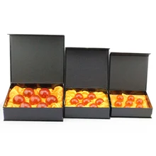 

7Pcs/Set 3.5cm 4.5cm 5.7cm Dragon Ball Anime Crystal Dragonball Resin PVC Action Figure Collection Model Toys Kids Gift