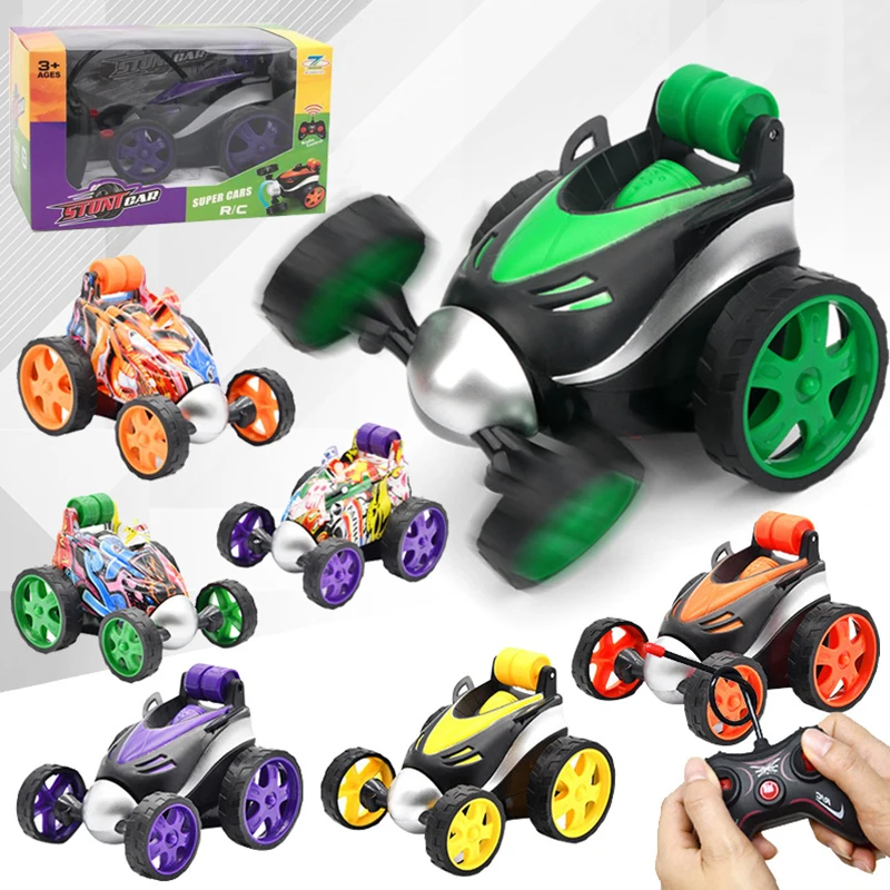 Детская Беспроводная Радиоуправляемая машинка трюковый Дрифт вращающаяся