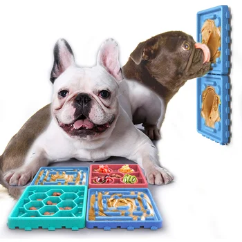 

Slow Feeder Buddy Dog Lick Pad Pet Transfer Plate Pet Bath Fixed Suction Silicone Cup Bowl Feeding Toy Pet Bowls