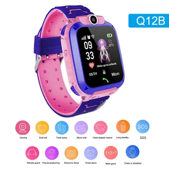

docooler SmartWatch Intelligent Kids Watch Q12B Smart watch Phone Watch for Android IOS 2G SIM Card Clock