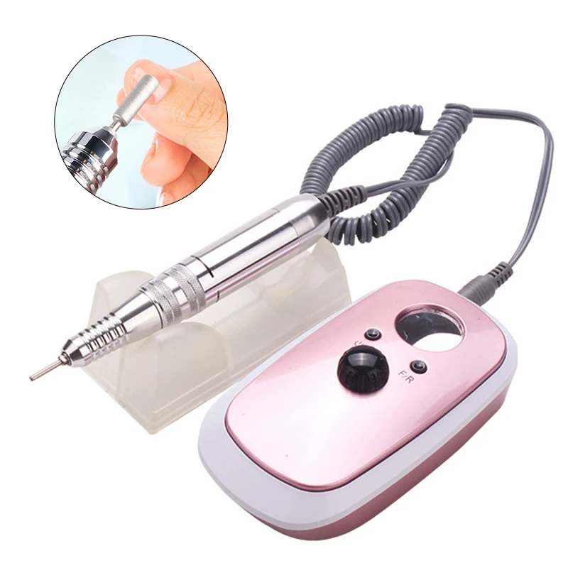 

25000rpm Electric Nail Drill Machine Rechargeable Mill Cutter for Manicure Pedicure Nail Drill Bits File Nail Art Tools Kit
