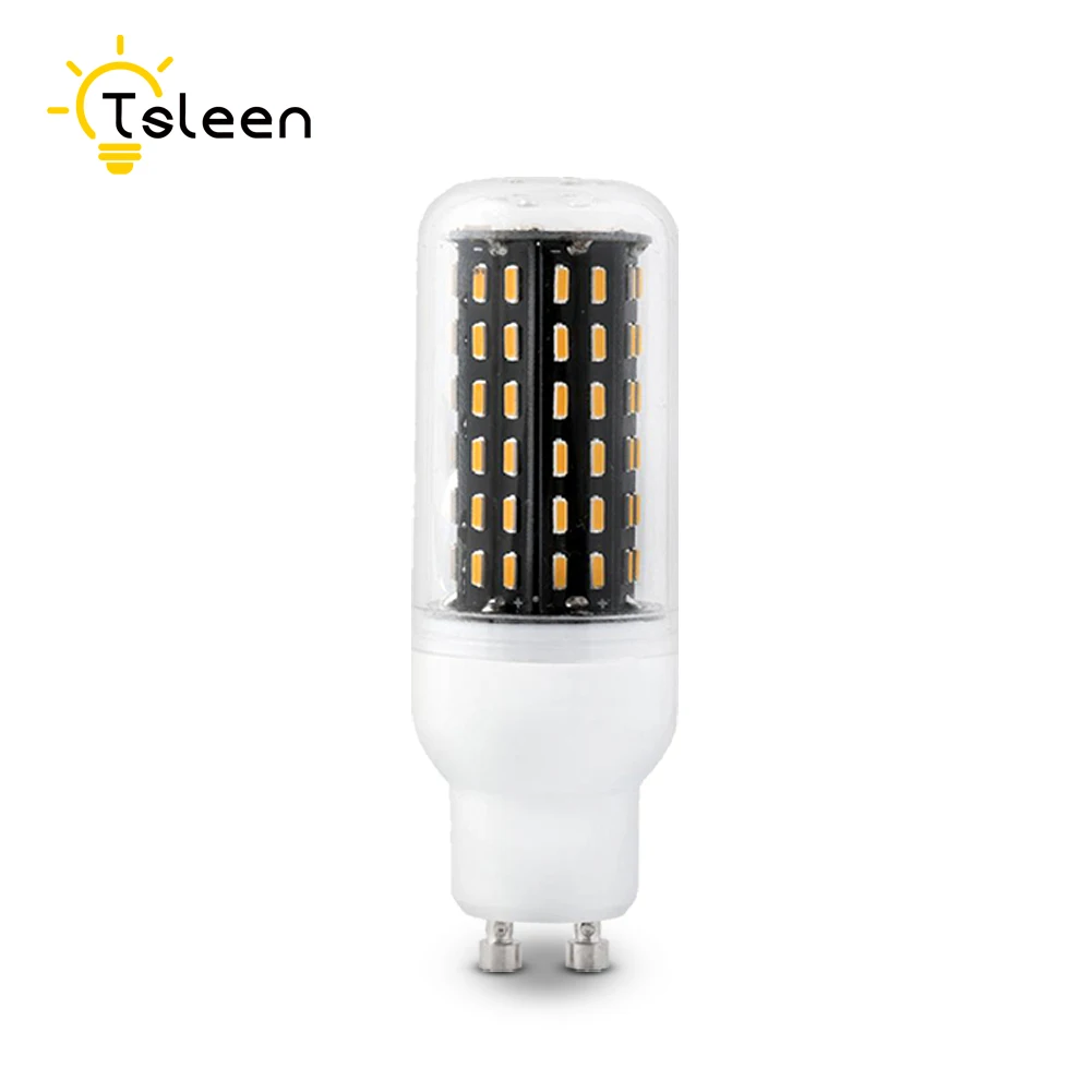 TSLEEN 5 шт. светодиодный светильник переменного тока 220V E27 E14 B22 G9 GU10 4014 светодиодный кукурузный светильник 12W 18W 25W 30W 35 Вт лампада светодиодный украшения дома светодиодный лампы - Испускаемый цвет: GU10 Blub