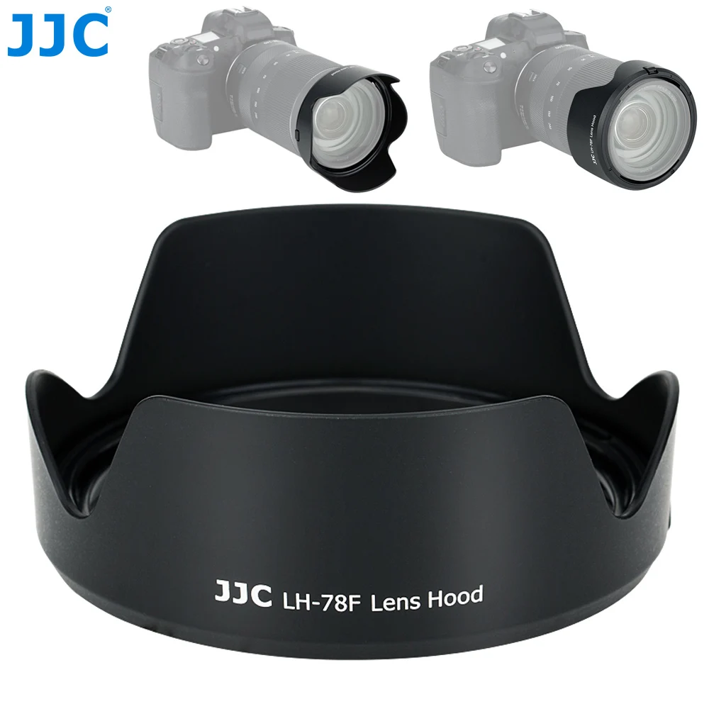 

JJC Camera Lens Hood Reversible Flower Shade For Canon RF 24-240mm f/4-6.3 IS USM Lens Replaces CANON EW-78F 72mm Lens Hood