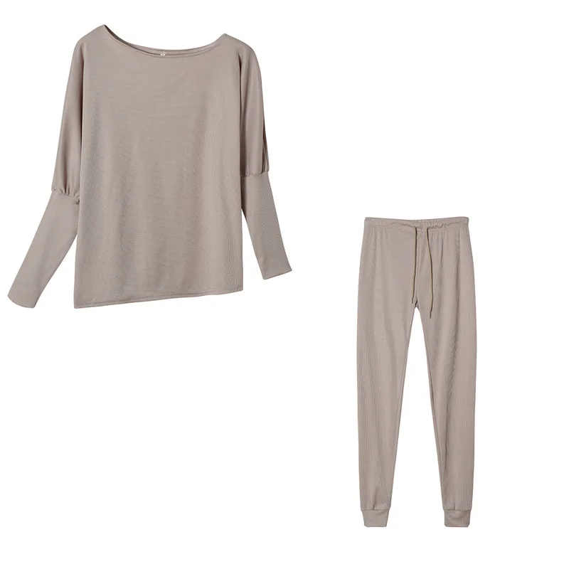 Tracksuit 2 Piece Set Autumn Winter Pullover Top Long Pants Sports Suit Female Sweatshirt Sportswear Suit For Woman