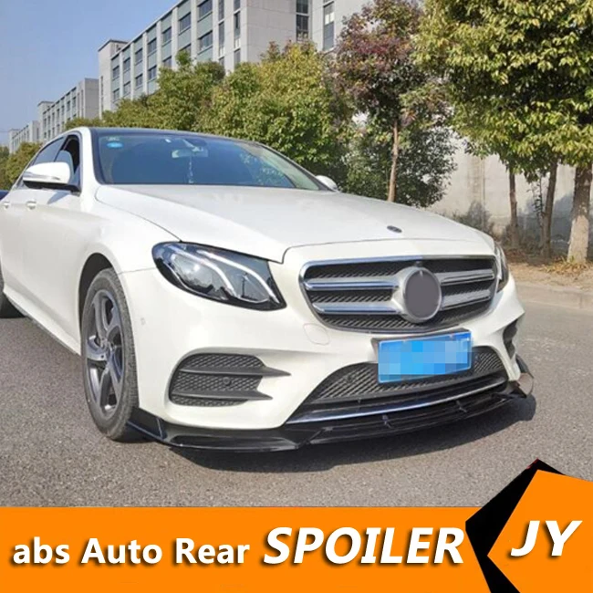 Диффузор переднего бампера для Mercedes-Benz W213 защитные бамперы Benz E-Class E200 E300 комплект