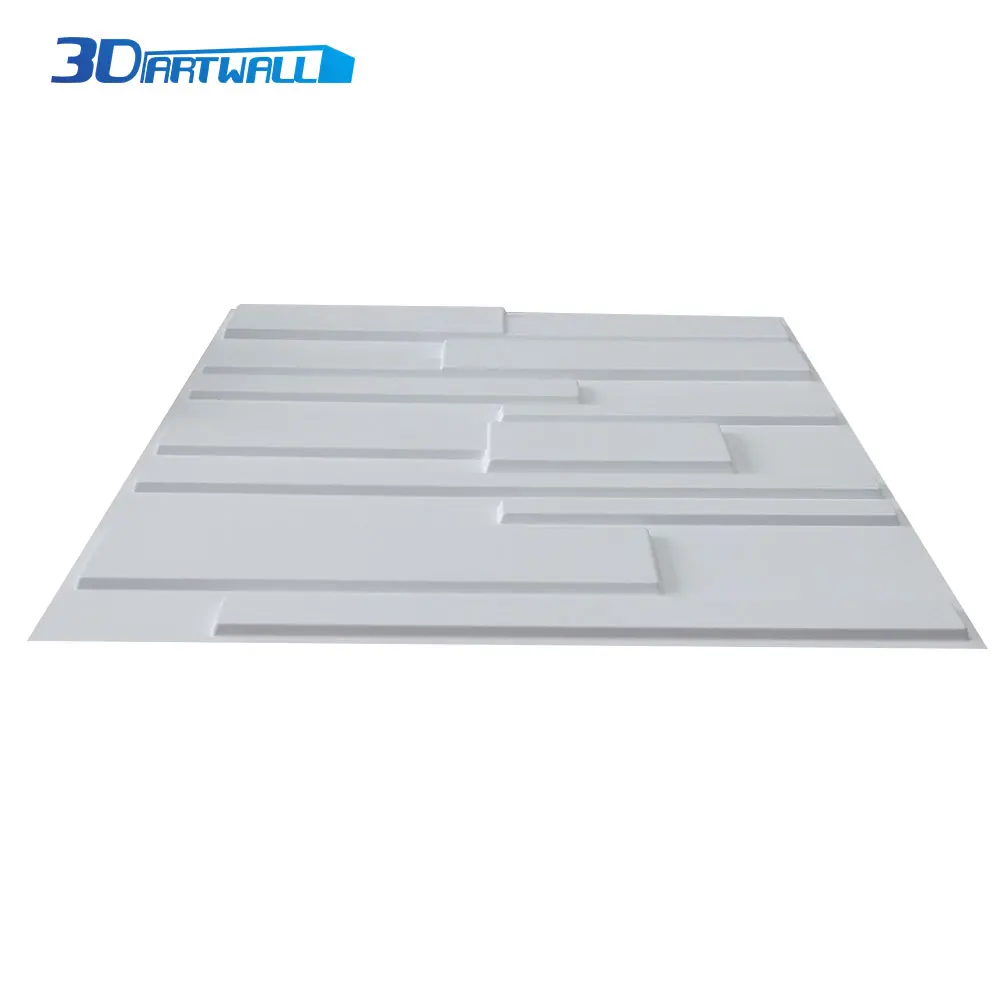 3DARTWALL белые ПВХ 3D стеновые панели с популярным дизайном кирпича, поставляется в 12 плитках, покрывающих 32 кв футов
