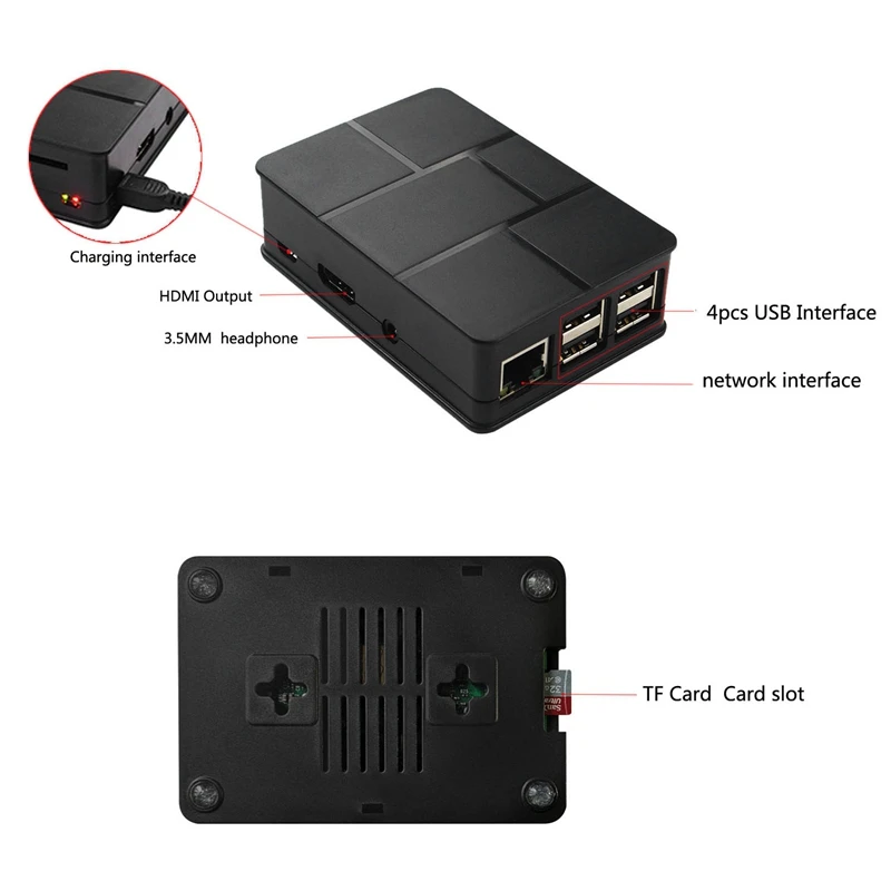 Игровая консоль HDMI 64 ГБ для Raspberry Pi 3B игровой плеер Boy 2 4G беспроводная Встроенная