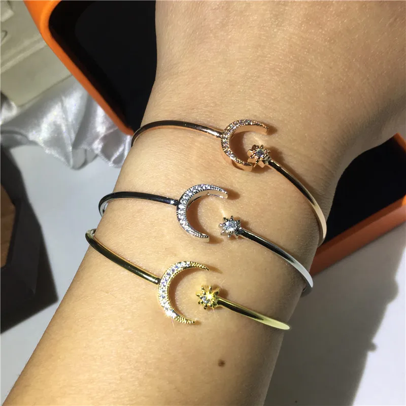 One Pair Girl Silver Bangles 120-14k gold filled Sterlling Silver girls bangles 2 inch Diameter Two Tone Girls bangles