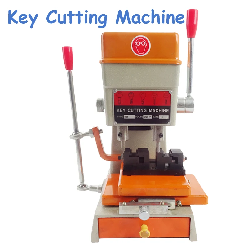 220V/110V Key Cutting Machine 368A Keys Copier Key Duplicating Machine with Full Set Cutter Tools Part