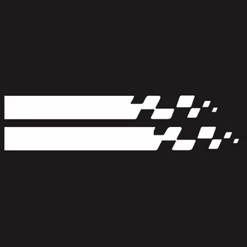 

Decal Car Stickers For BMW/Mercedes Benz Auto 90x21CM Water Resistant 2pcs Hood