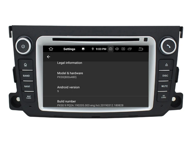 Flash Deal AVGOTOP 2+16GB/4+64GB Android 9 Bluetooth GPS Car Player Multimedia For MERCEDES-BENZ SMART 2010-2015 4