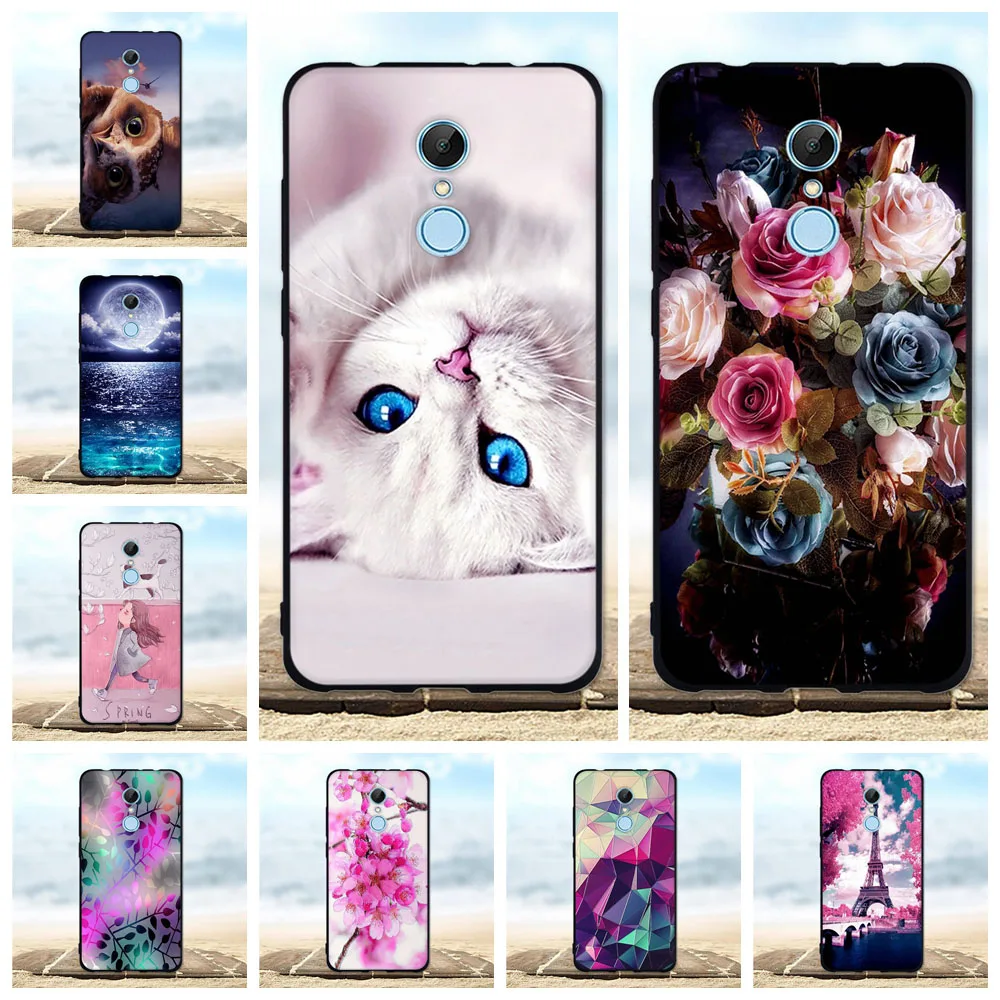 

For Xiomi Xiaomi Redmi 5 Case Silicone TPU Black Cover For Xiaomi Redmi 5 Plus Bags Coque For Xiaomi Redmi 5 Redmi5 Phone Cases