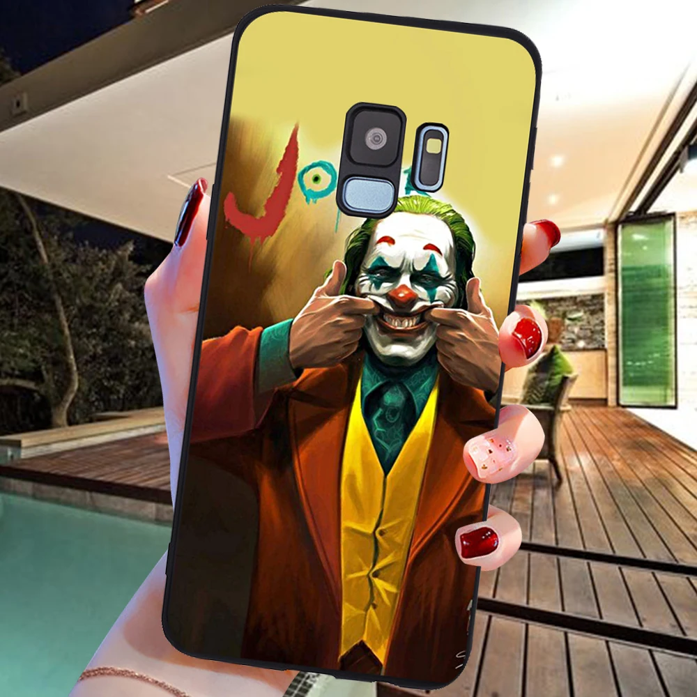 Бэтмен Джокер уход за кожей лица DC для samsung Galaxy S6 S7 край S8 S9 S10 Plus Note 8, 9, 10, A30 A40 A50 A60 A70 M10 M20 чехол для телефона чехол - Цвет: H0437