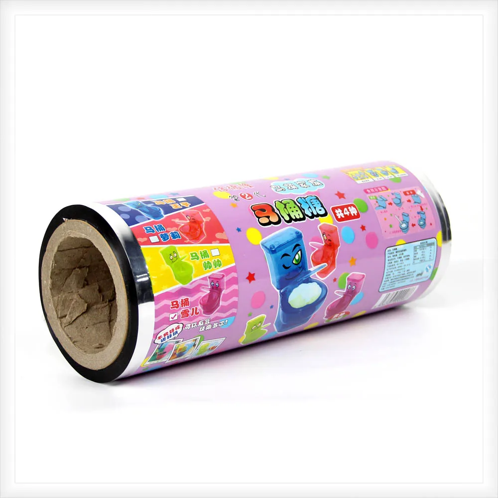 

Customized Toy Fighting Card Battle Composite Material Automatic Packaging Film Packaging Bag Color Printing Design
