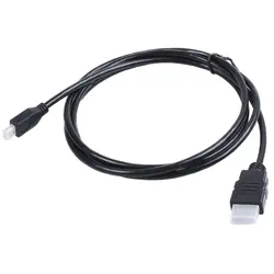 AAAE Top-1.5m/5ft mini HDMI (D) к HDMI (A) HD ТВ кабель мужчин и мужчин для GoPro HD HERO 3 3 +