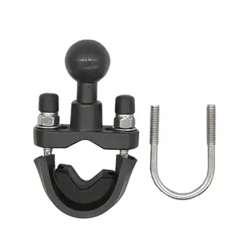 

Motorcycle Handlebar Rail Mount U Bolt Mounting Base 1\" Ball Head for Go-pro