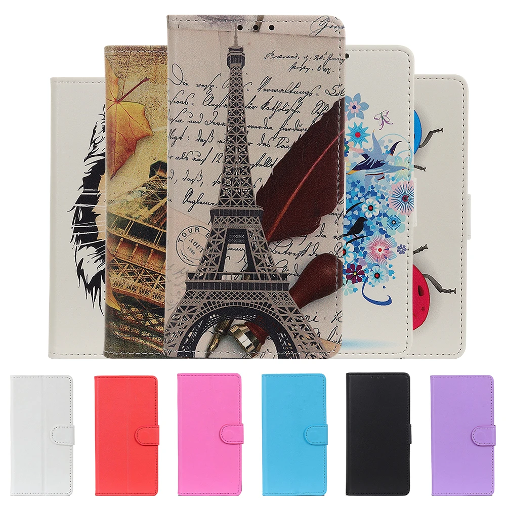 

Pattern Case For OPPO Reno Z 10X ZOOM F11 F9 Pro K1 A7 A5 R17 Cover Wallet PU Leather Case For OPPO Realme 3 Pro X C2 2 Cover
