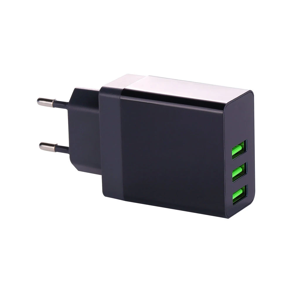 Универсальное зарядное устройство со светодиодным дисплеем и 3 USB-портами |