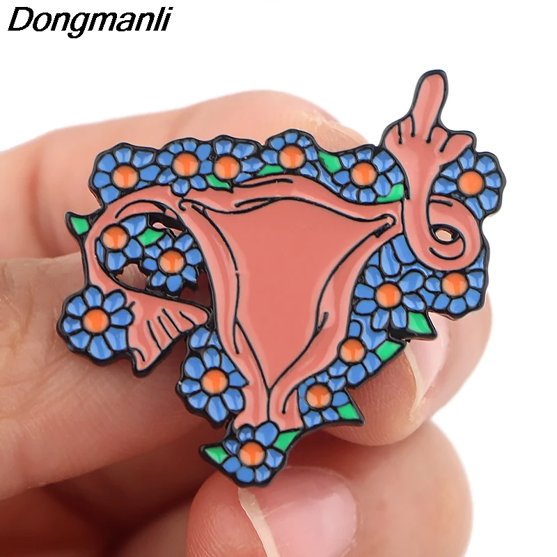 P4218 Dongmanli, Женские Ювелирные изделия, булавка с отворотом, забавные эмалированные булавки и броши, рюкзак, сумки, значок, подарки