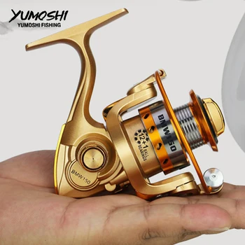 

12+1 BB 5.2:1 High Speed Fishing reel Metal Coil Poket Small Wheel Mini Size Spinning Fishing Reels spinning wheel BMW150