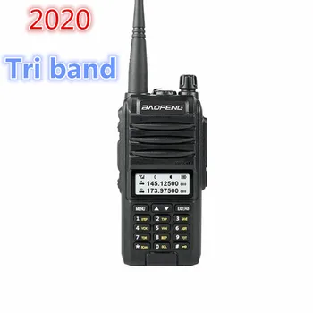 

2020 Baofeng A58S Tri-Band 8W Walkie Talkie 3800mAh Portable CB Ham Radio 10KM FM Transceiver upgrade UV-82hp Two Way Radio UV82