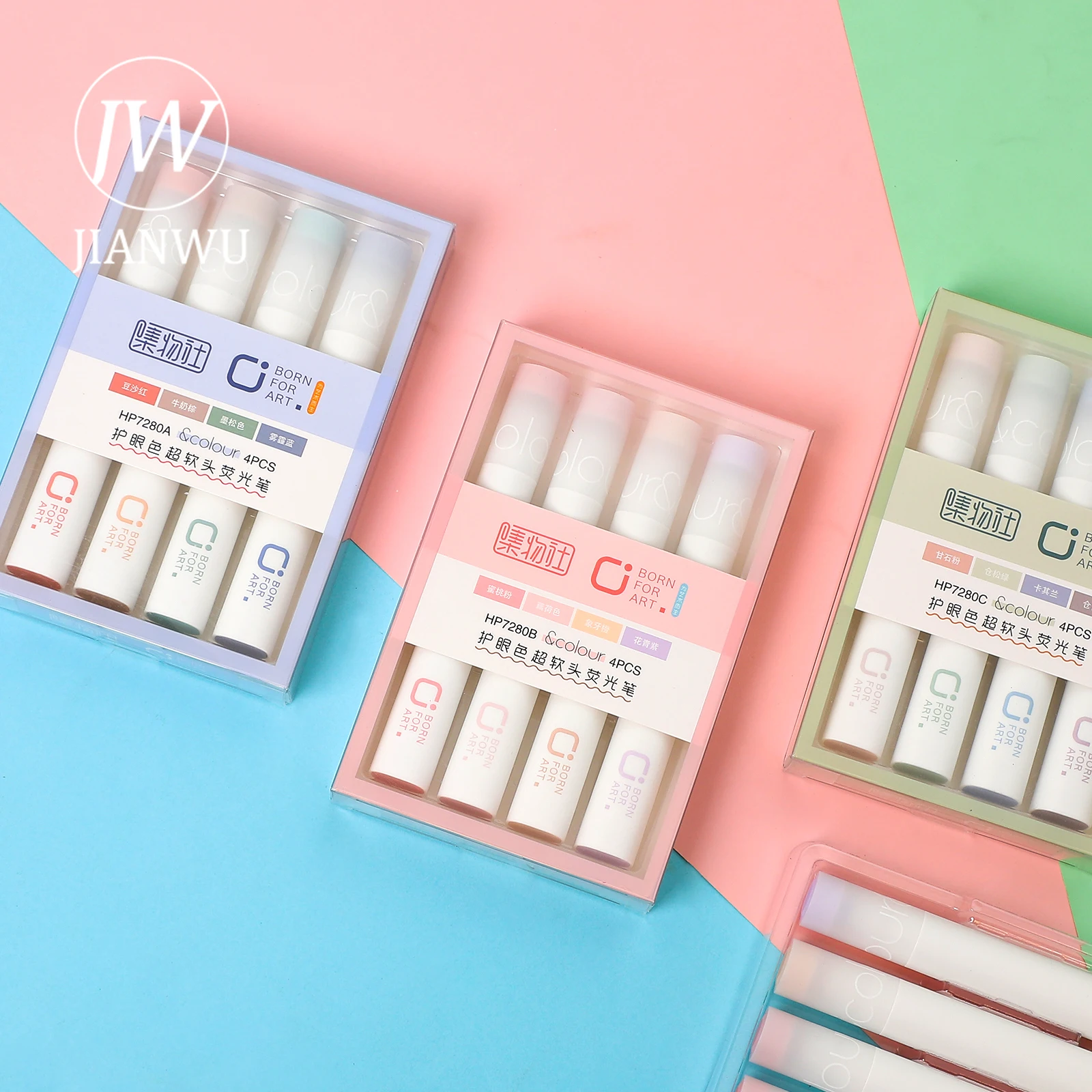 Fluorescent pen JianWu Official Store